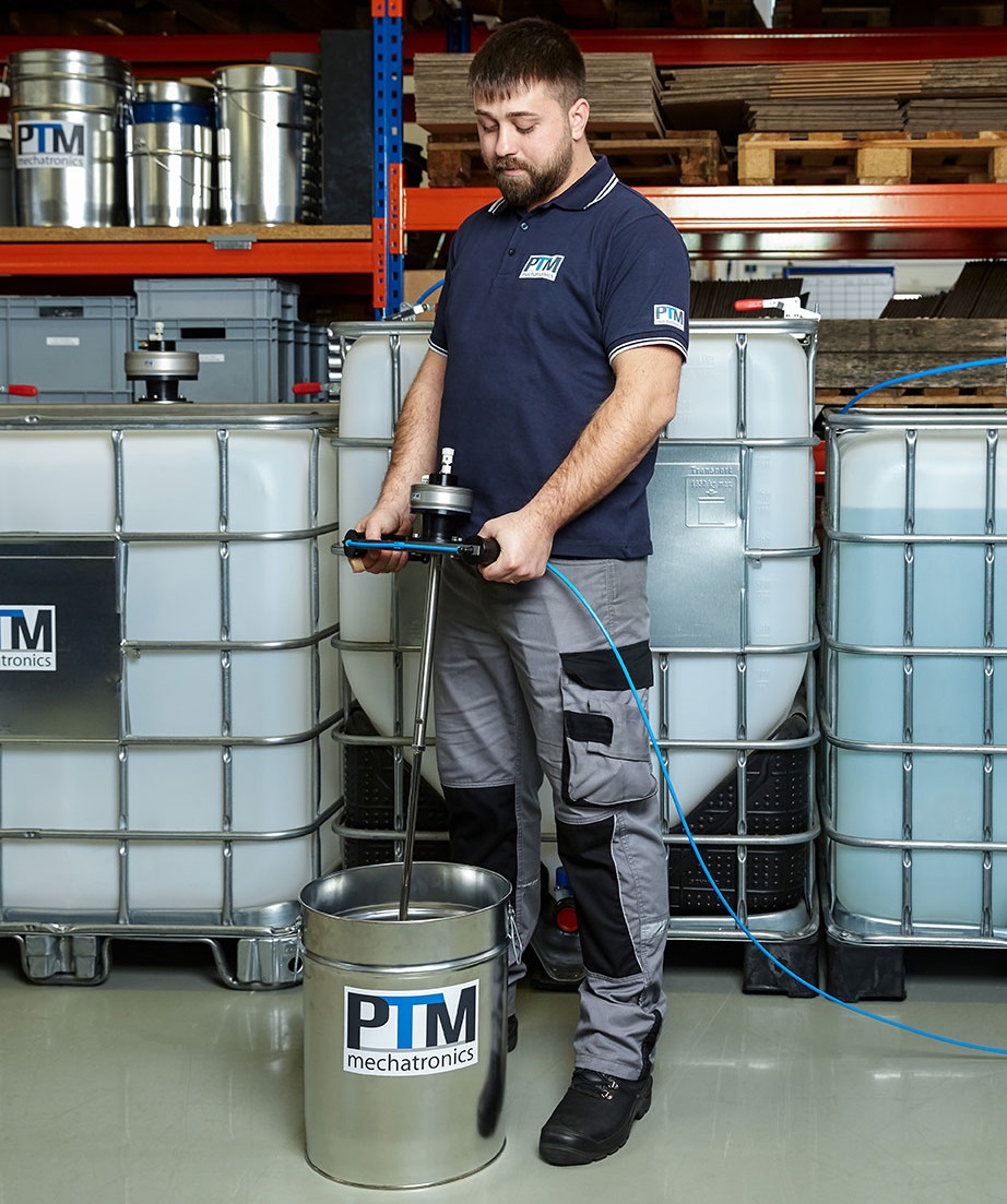 Zweihandrührer eco-Up im Einsatz